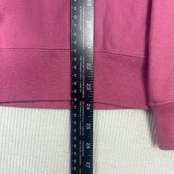 Champion Reverse Weave Women’s Size LARGE Sweatshirt Pink - Picture 7 of 9